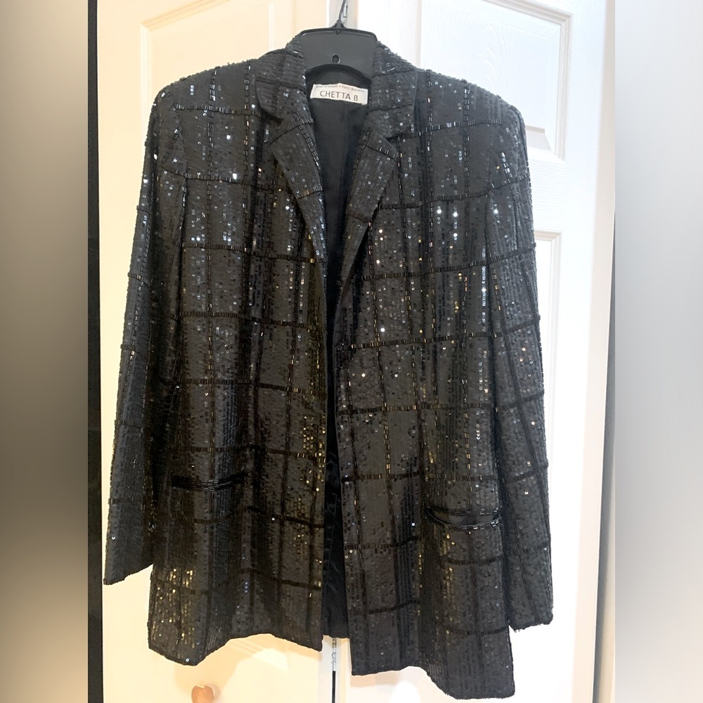 Vintage sequin blazer